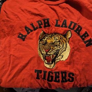 "Vintage" Ralph Lauren tigers long sleeve T-shirt